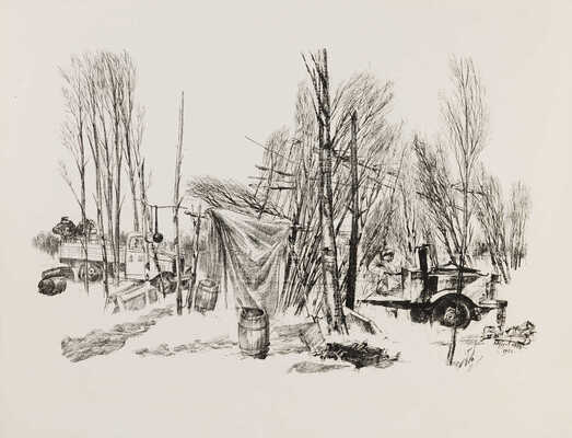 Курдов Валентин Иванович. Походная кухня